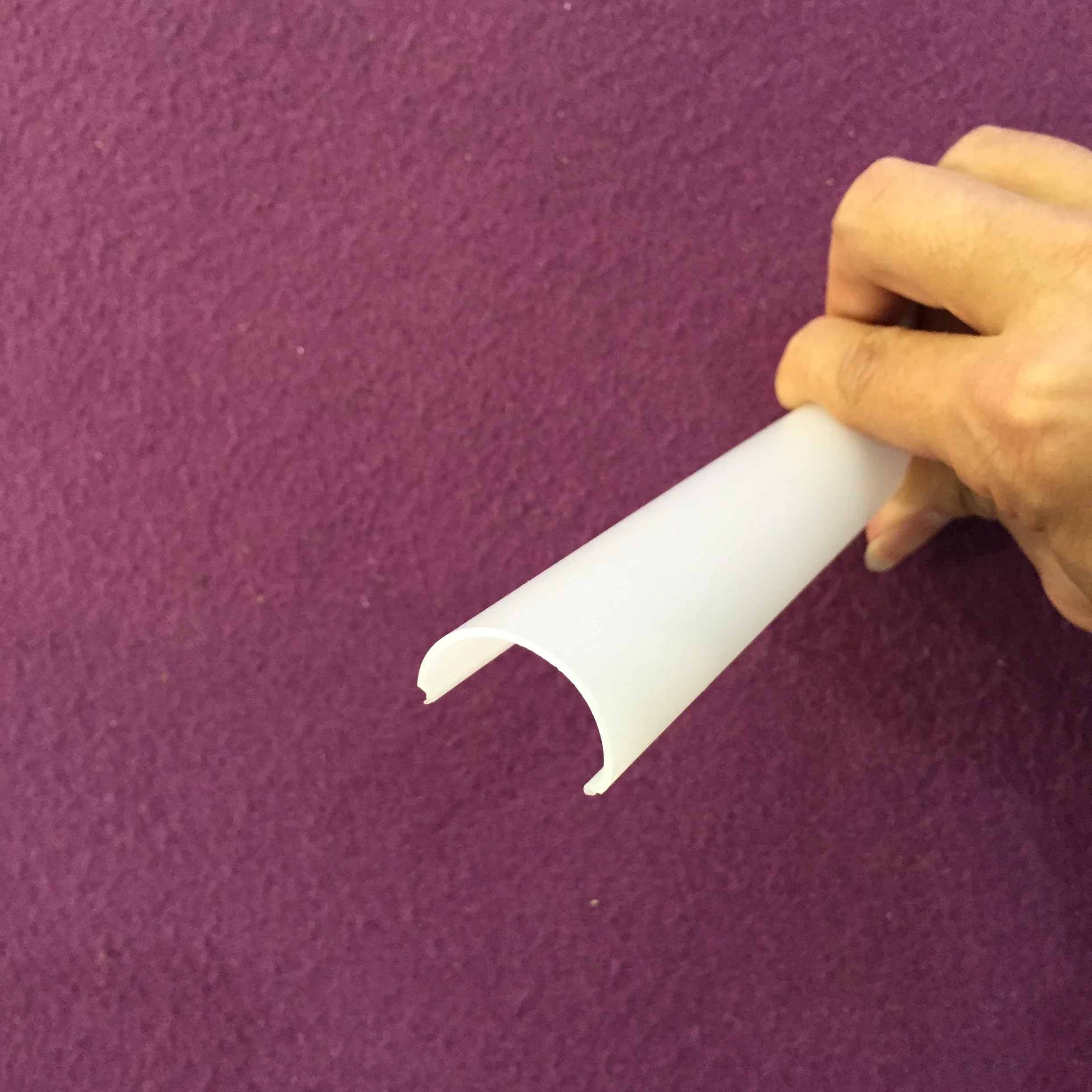 Acrylic polycarbonate diffuser led tube