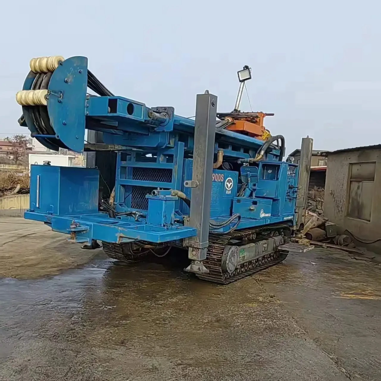 2023year used  900S drilling rig with 6.6-meter tower and 1054 hours of actual operation and depth up to nearly 1000 meters