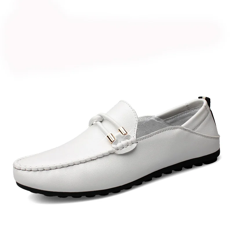 
Custom Office Loafer Dress Shoes Men Leather Genuine Casual Classic Italian 