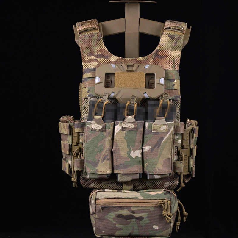 Outdoor Universal Tactical Chest Rig Pouch Add Tactical Equipment Phone Holder Folding navigation pad