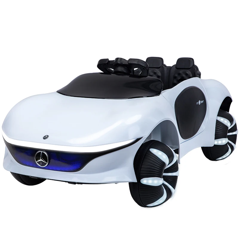 2022 Factory Direct Sales Hot-Selling Style Four-Wheel Drive Double Door Light Remote Control Toy Car Electric Car