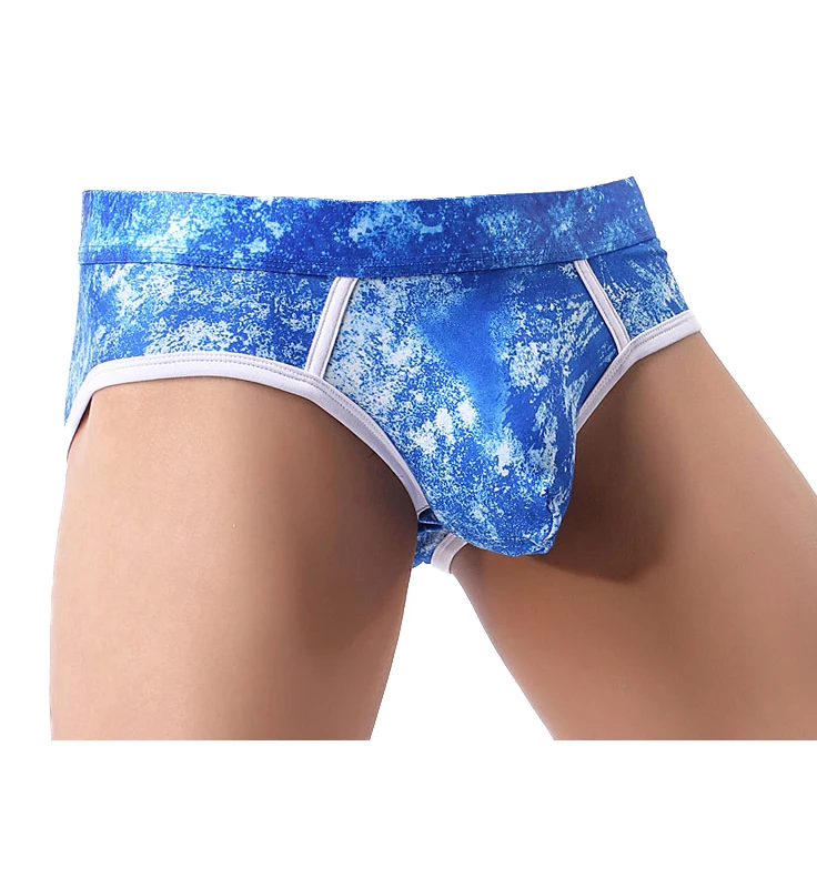Galaxy Sublimation boxer sexy Briefs bamboo modal fabric Training Wear For All Sports elastic