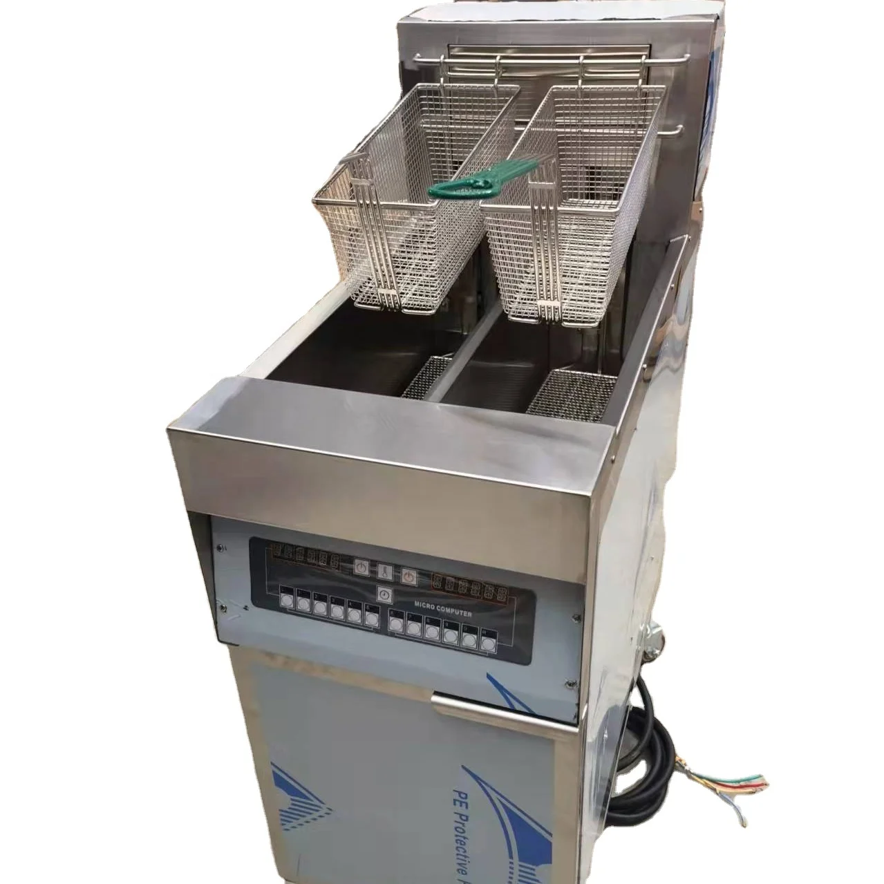 Fast food restaurant kitchen kfc automatic fryer machine