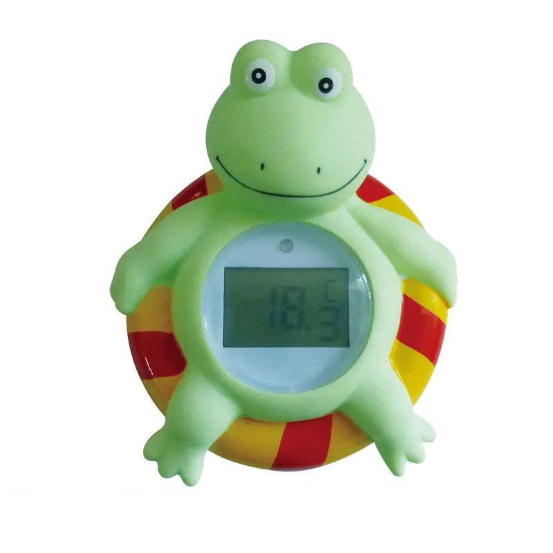 Домашний плавающий плохой ребенок душ плавающее животное лягушка цифровой Комнатный и термометр для ванны