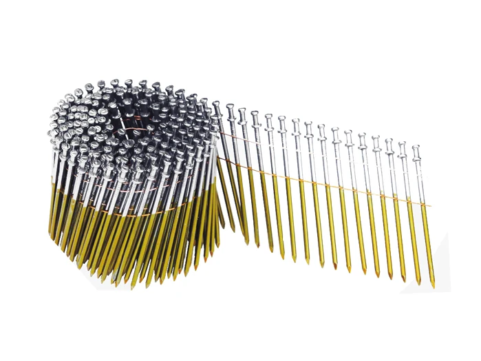 Coil Nails, 16 Degree Flat Coil Nails, 15 Degree Wire Collated Roofing Nails