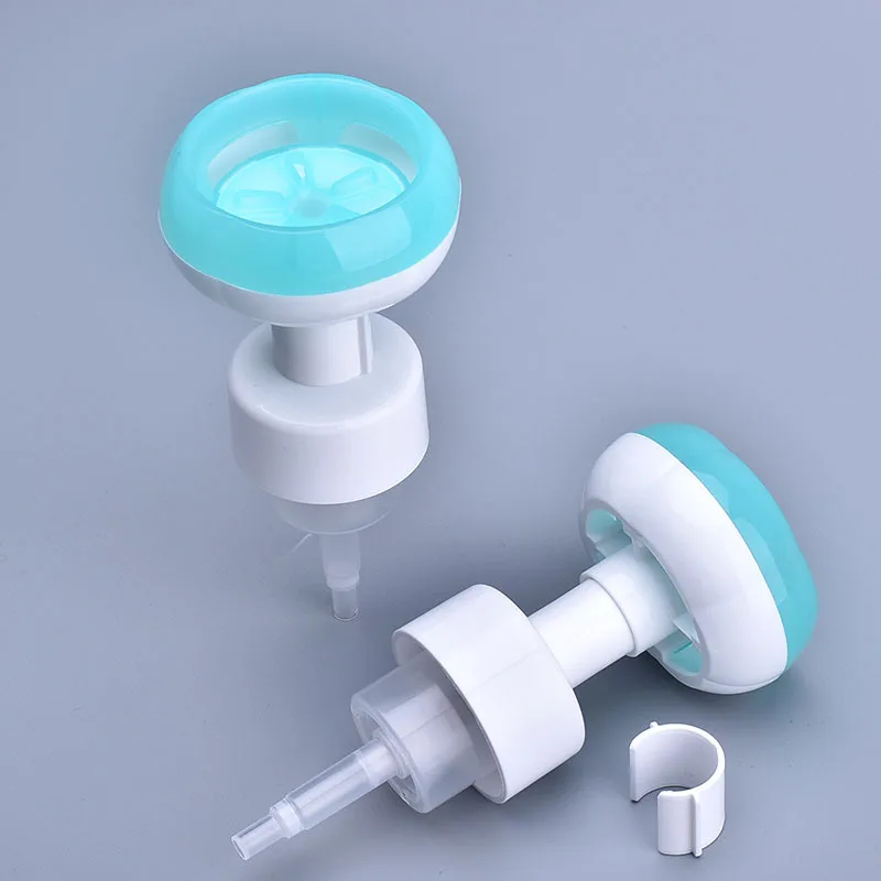 Custom Fancy 100ml-500ml Plastic Flower Form Pump PP PET Foam Pump For Bottle