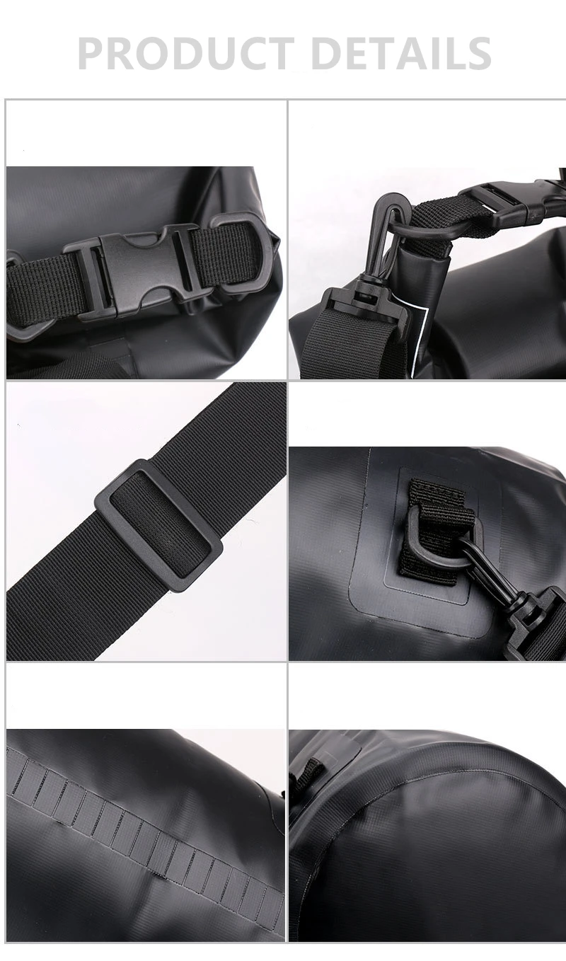 Customer Logo PVC tarpaulin Survival Backpack Water Sport Waterproof Dry Bag