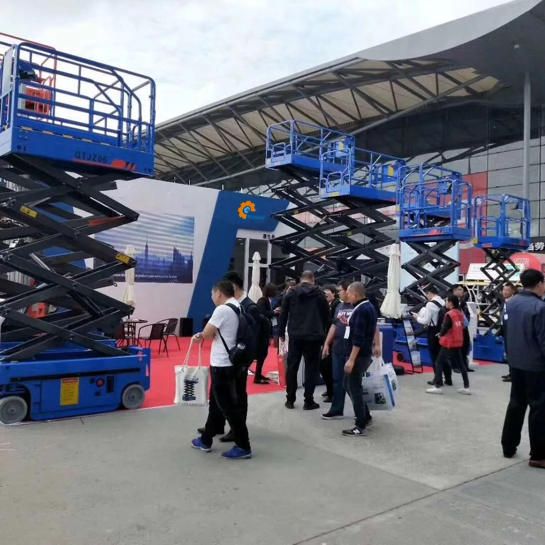 Wholesale High Quality Mobile Scissor Lift 500kg Movable Hydraulic Electric Scissor Lift