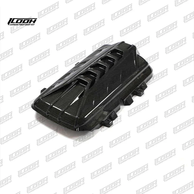 ICOOH Racing Carbon Fiber Fibre Body Kit Front Engine Hood Bonnet Cover Fit For Chevrolet Corvette C8 2020+