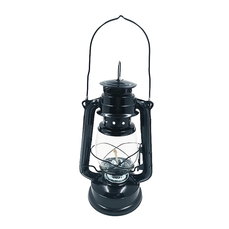 235 amazon hot sale oil lamp clear glass shades oil lantern small table metal classic antique kerosene lamp