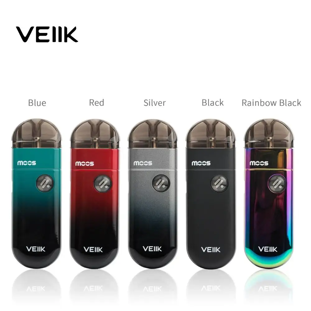 
2019 new product electronic cigarettes veiik moos ceramic pod system 