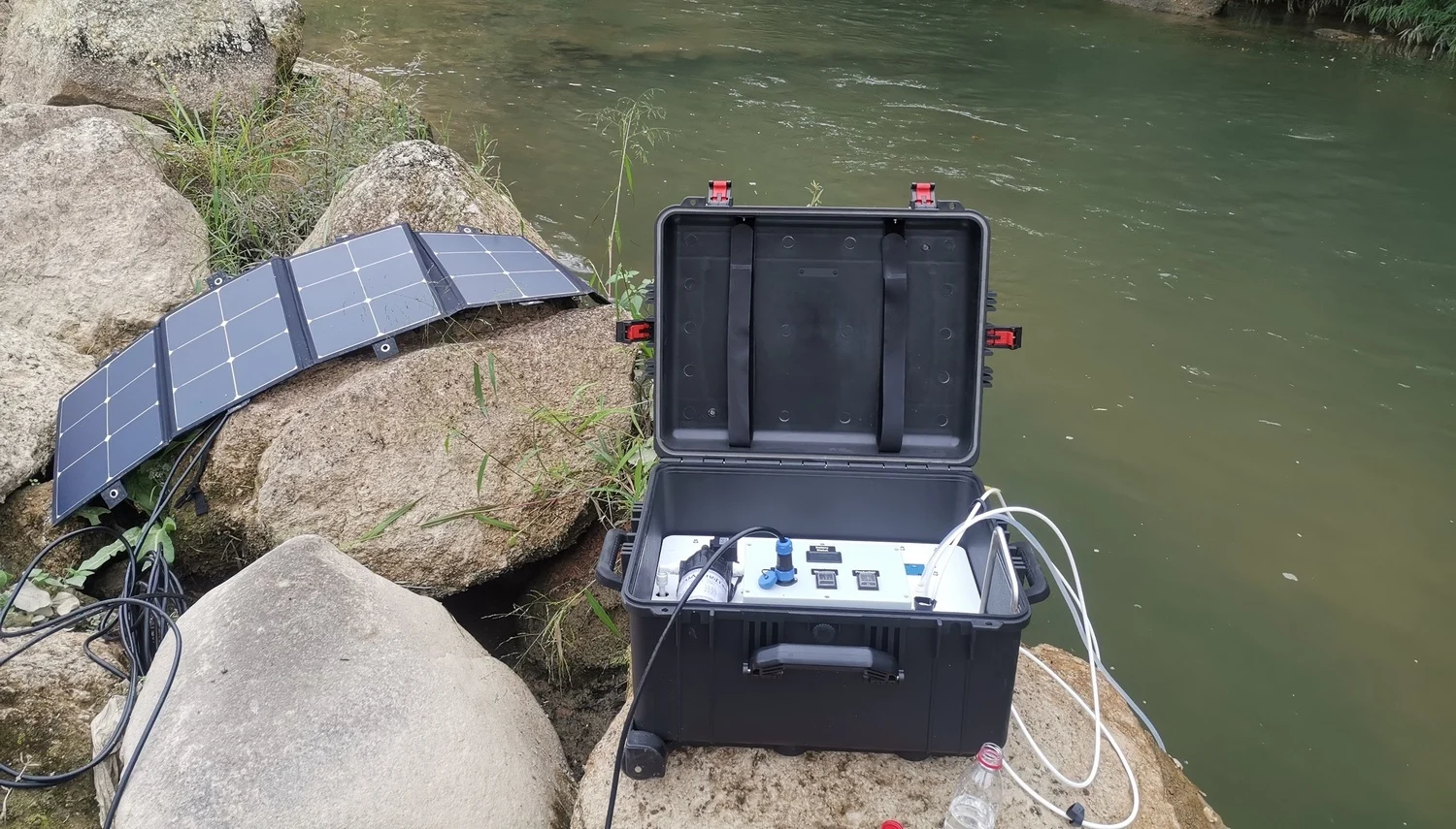 
Seawater desalination RO plant for Boat desalinator Solar water filter 