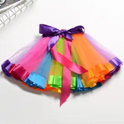 Wholesales Infant Girls Baby Dresses Skirts For Girls Support Custom Mesh Skirts Princess Party Tutu Dress Baby Skirts