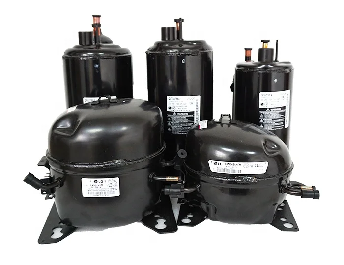 Оригинальный новый компрессор холодильника LG 1/6HP 1/5HP 1/4HP 1/3HP 1/2HP поставка с завода в Тайчжоу Китай