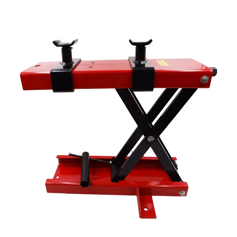 adjustable steel 500Kg /1100lbs Portable Mini Table Center stand Central Hydraulics crane Wide Deck Motorcycle Scissor Lift
