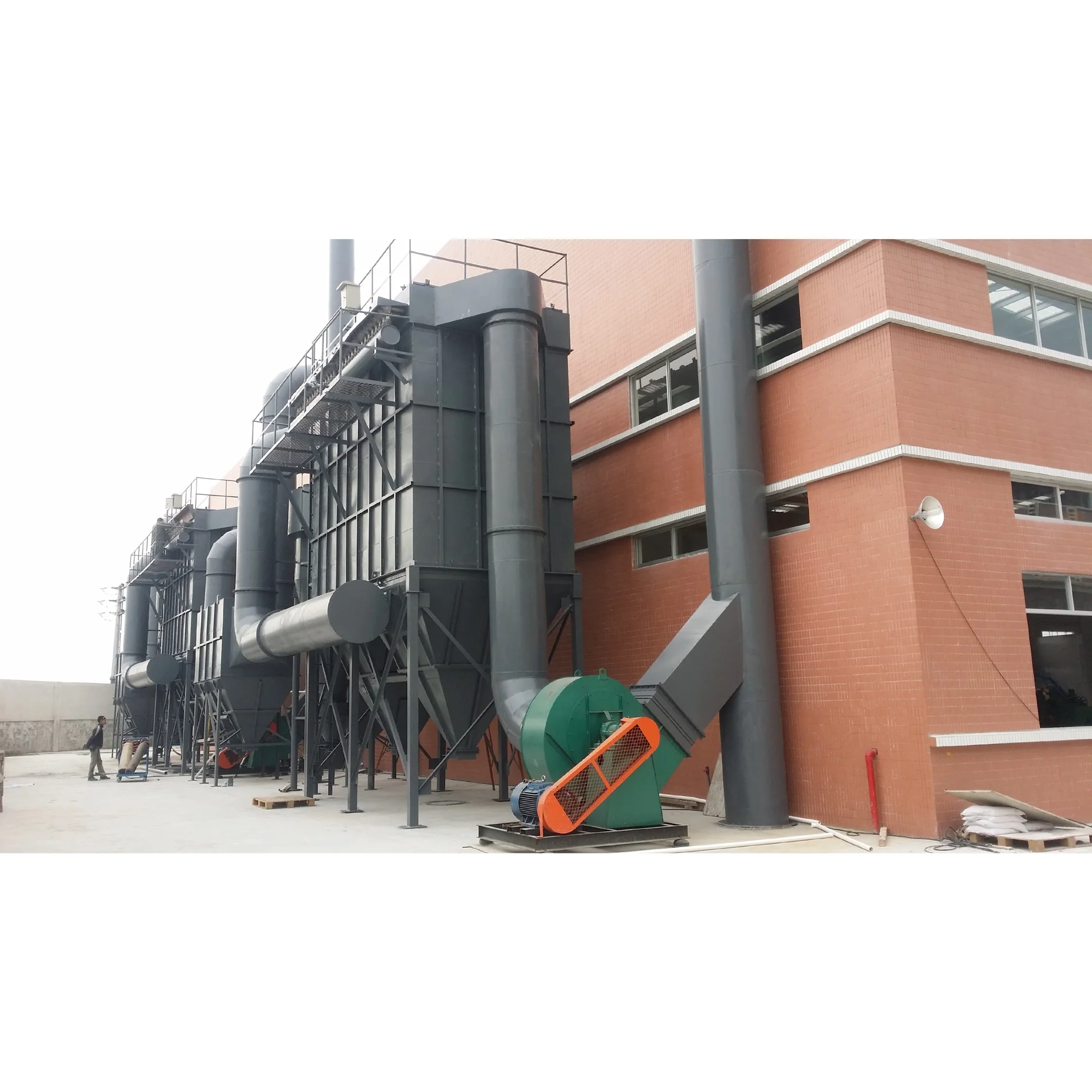 High efficiency chambers Pulse Filter Bag House dust collector For Cement Silo