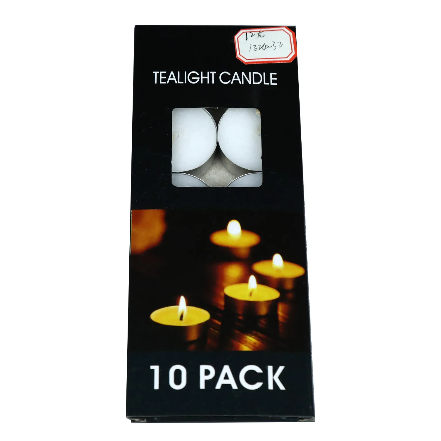 Unscented Paraffin Wax Tea Light Candles Colorful Tealight Candle Tea Set Christmas Prayer Candles