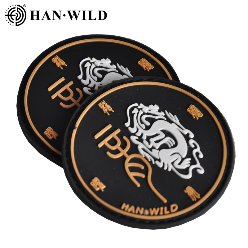  Вышивка из синели HAN WILD Flag нашивка с вельветовыми