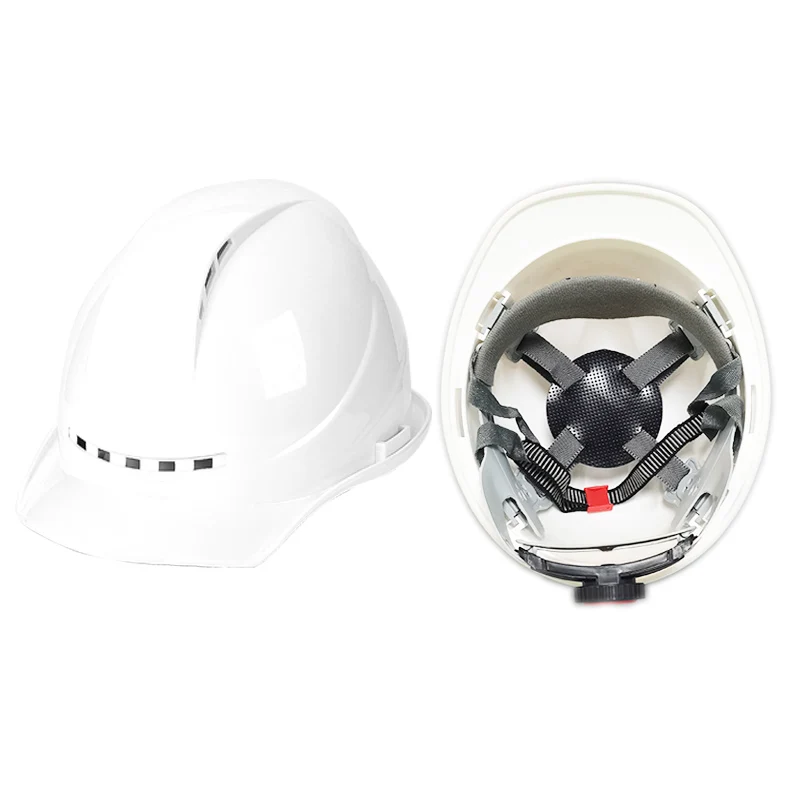 
501A-LX ABS construction industrial white hard hat safety 