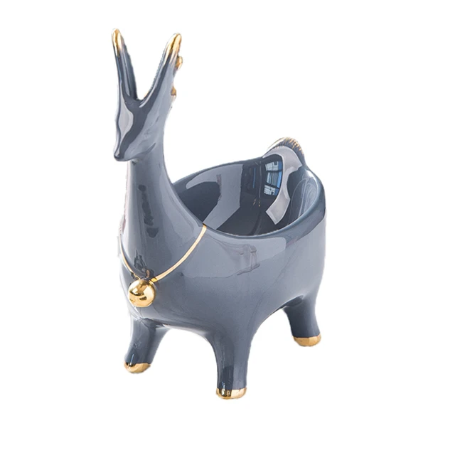 Оптовая продажа украшение в виде оленя Европейском стиле настольный брелок с животными домашний декор для прихожей гостиной