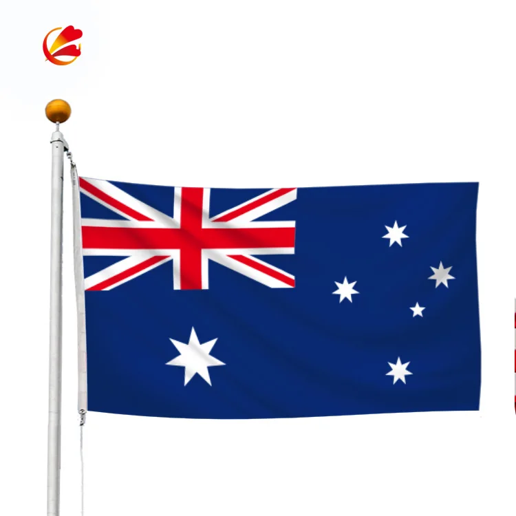 Australia Flags 3X5 ft Sewn Stripes Heavy Duty Outdoor with Brass Grommets