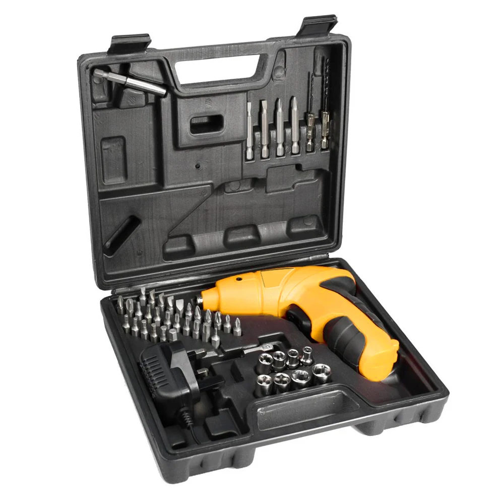 Household Assemble 3.6V Electric Screwdriver Mini Cordless Screwdriver Set With LED Working light 12Pcs Bits GT-CS01-.3.6