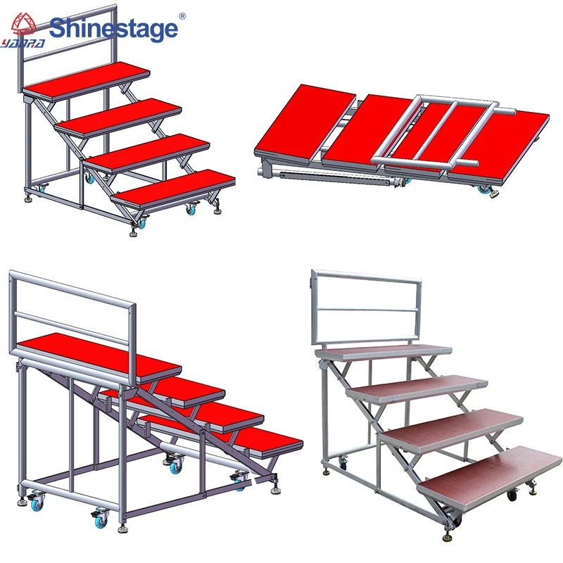 Роскошная алюминиевая сценическая подиумная концертная Свадебная наружная платформа портативная сцена