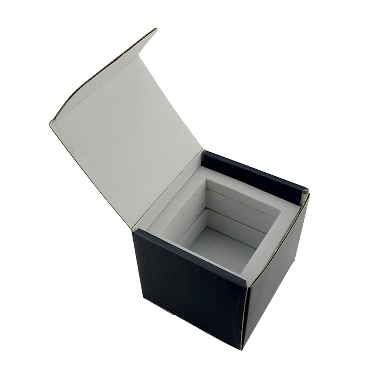 Free Design Custom Size rigid cardboard paper gift box with eva foam insert folding magnetic square package cosmetic paper box