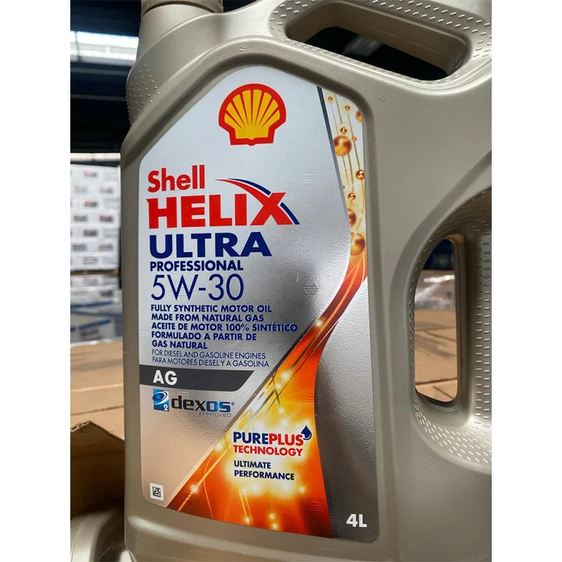 Shell HELIX ULTRA 5W-30 Full Synthetic Ultimate Performance Motor Oil Lubricant  4 Liter