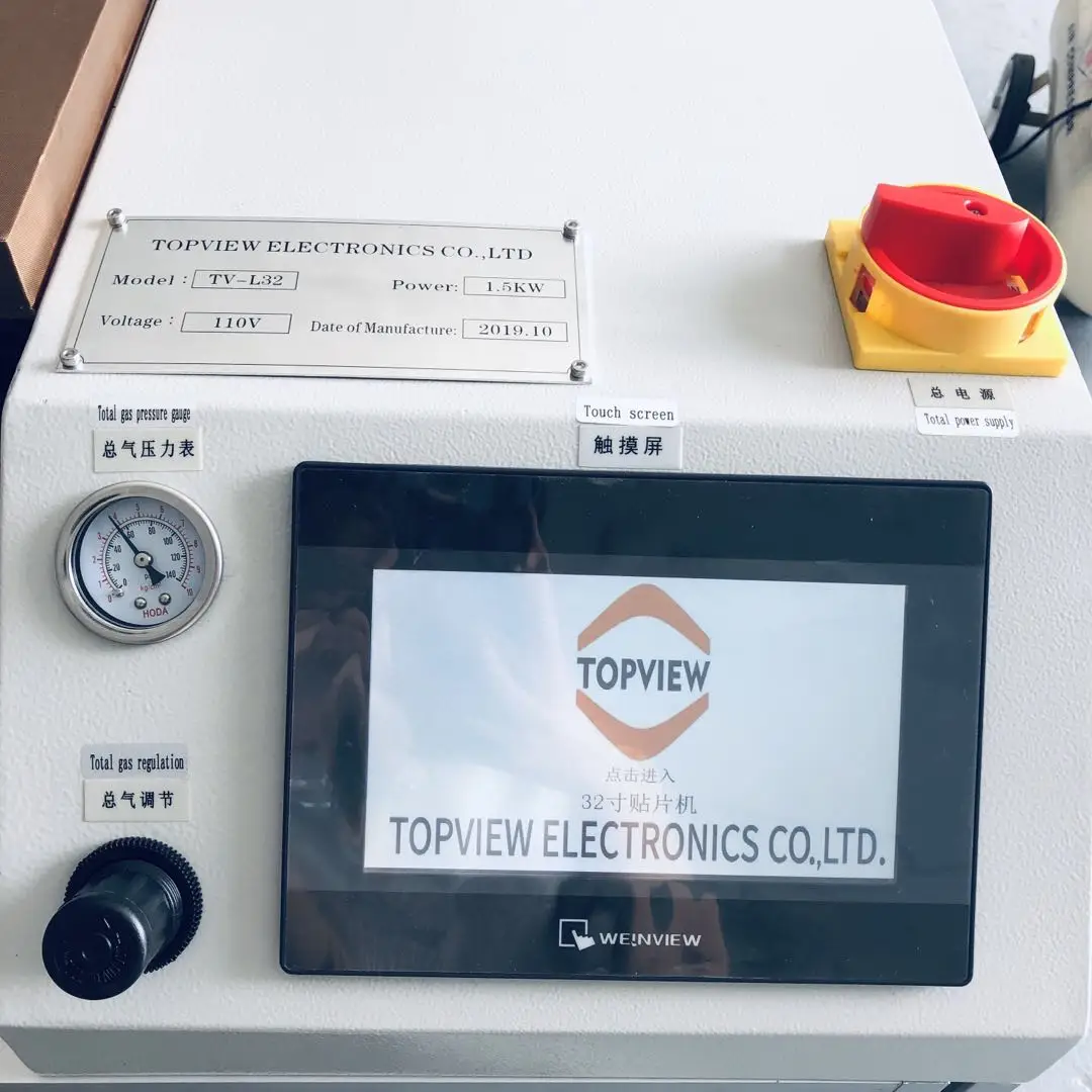 Low Price Guaranteed Quality Bubble Remove Machine For All Kinds Of Liquid Crystal Screen