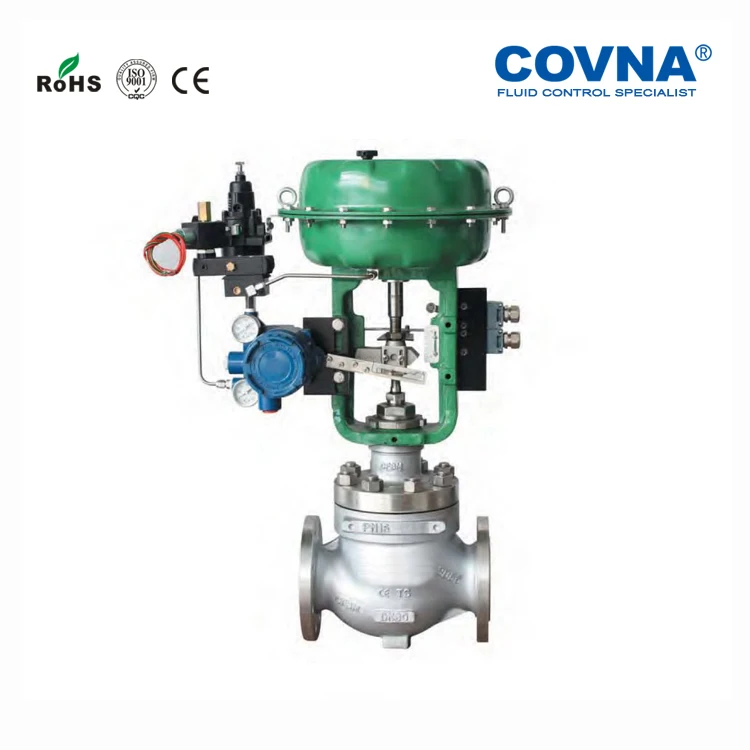 Covna Manufacturer Pneumatic Water Steam Globe Valve Pneumatic Diaphragm Control Valve Pneumatic Globe Valve On Selling
