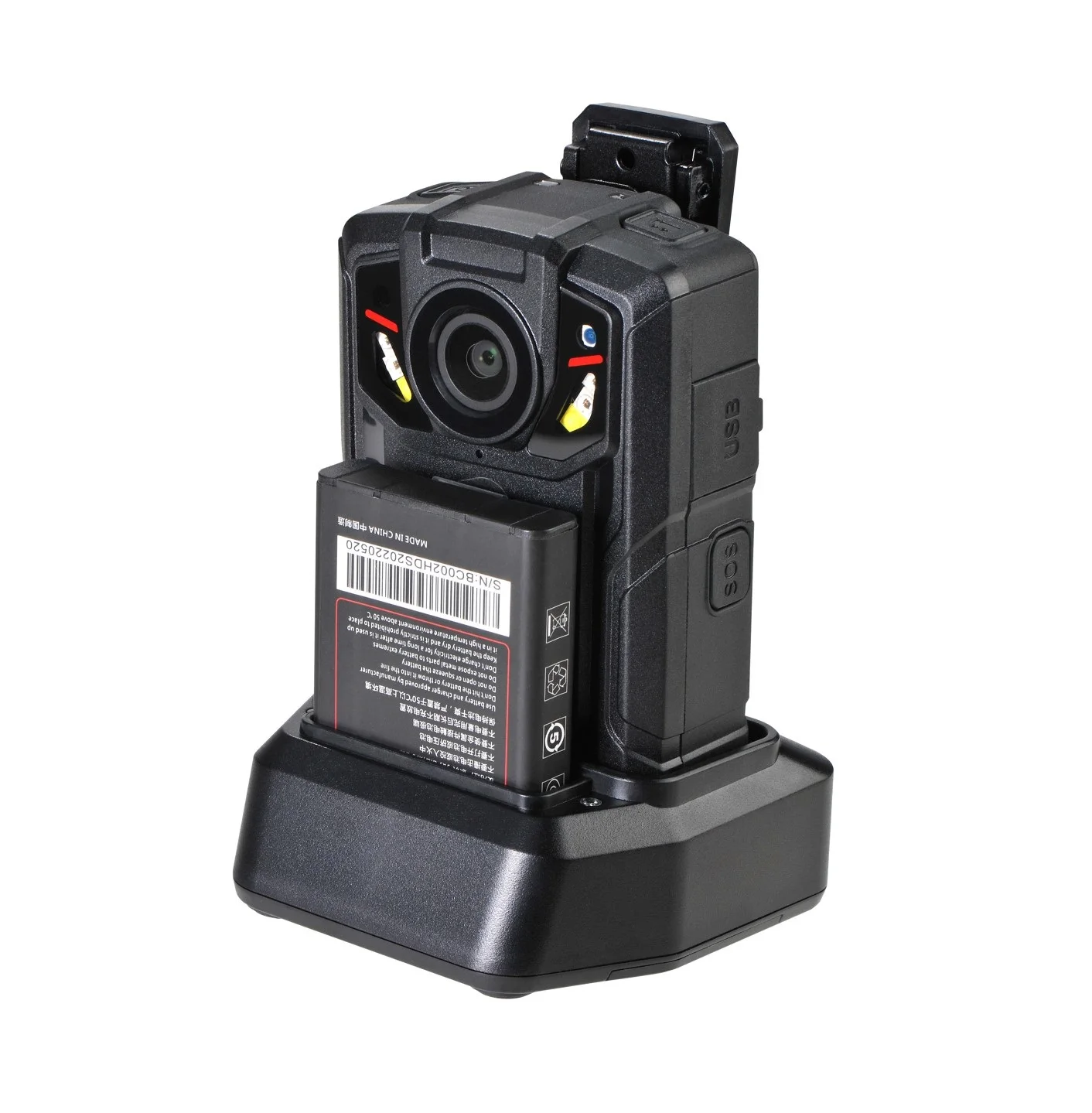 4G LET Electronic Image Stabilization Body Worn Camera Google Map free CMSV6 Live Video Evidence Collection Body Cameras