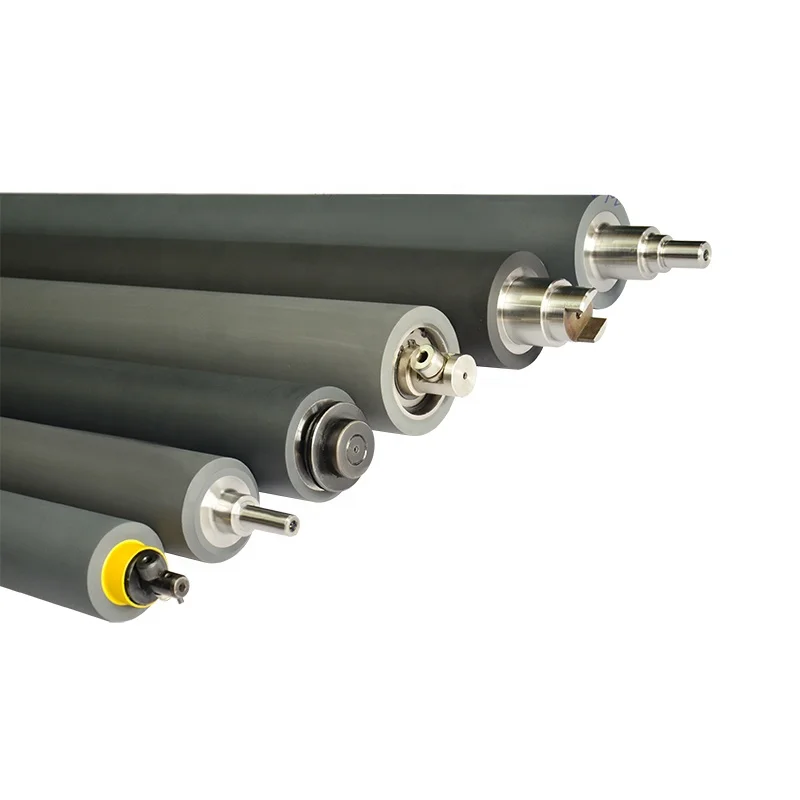 24 years factory high quality wear-resisting nbr epdm nylon urethane ink roll offset printing rubber roller