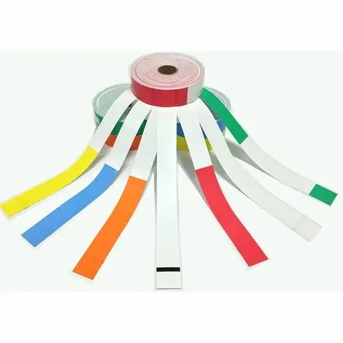 Customized barcode roll wristband hospital patient disposable medical ID thermal print identification bands thermal wristband