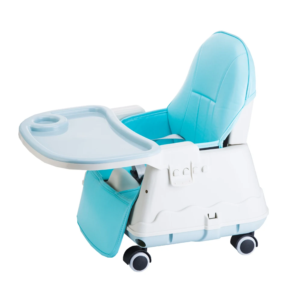 
High quality plastic portable 2 in 1 highchair and bouncer 