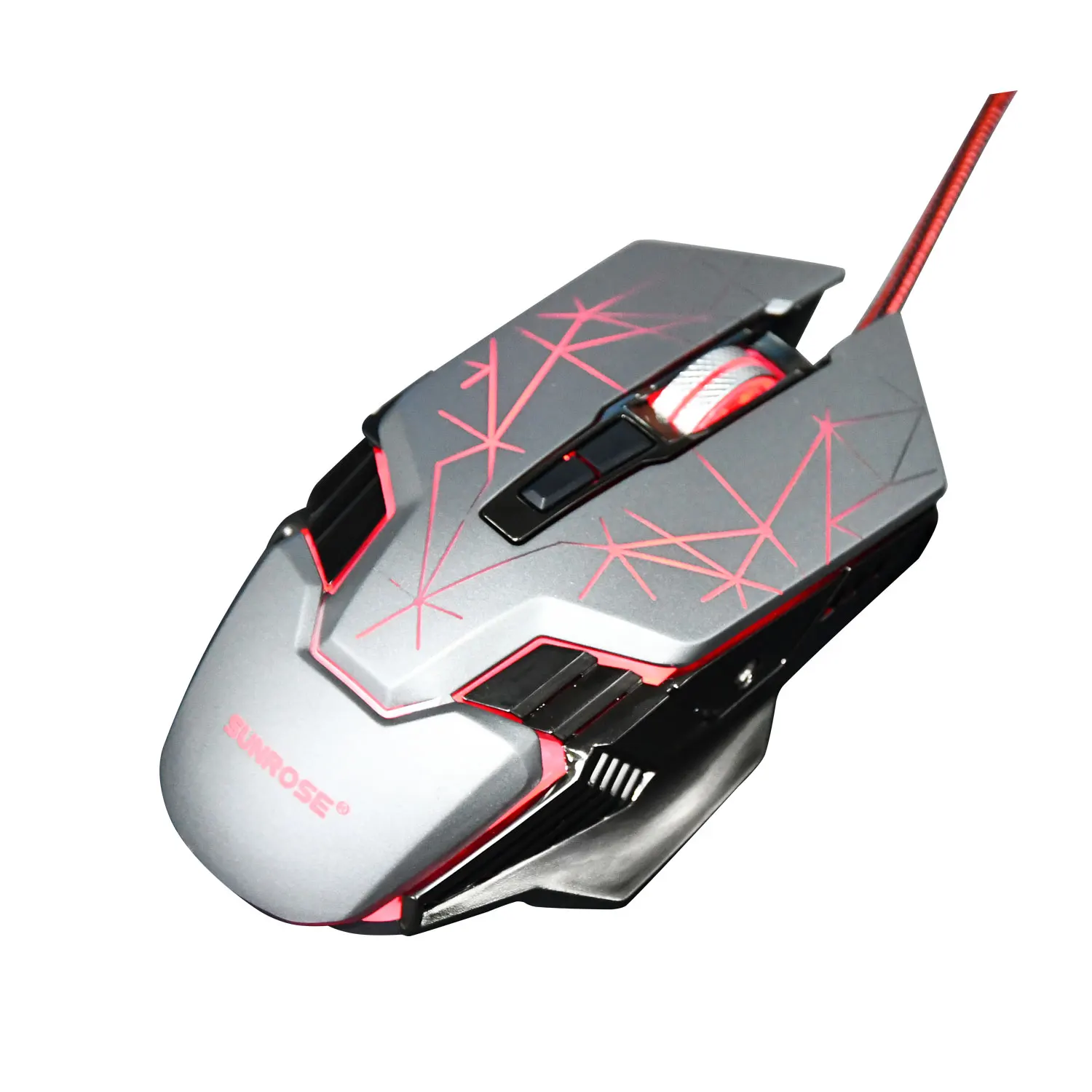Custom Belt Driver Office Notebook High 4000Dpi Plug And Play Usb Wired Programmable Gaming Mouse