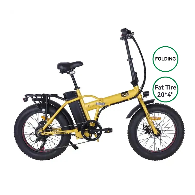 JOYKIE folding ebike sharing bike solution nb iot module 20 inch ebike 36v 250wfat tire 6 speed electric bicycle
