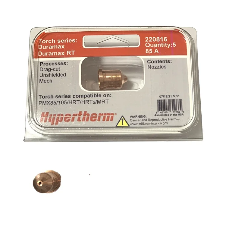 Original Hypertherm powermax125 plasma consumables cutting parts electrode nozzle