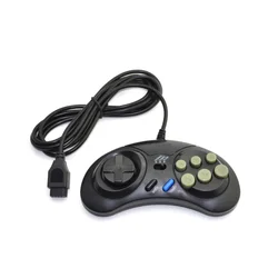 16Bit Wired Game Controller for Sega Games Console 16 bit turbo controller mini gamepad