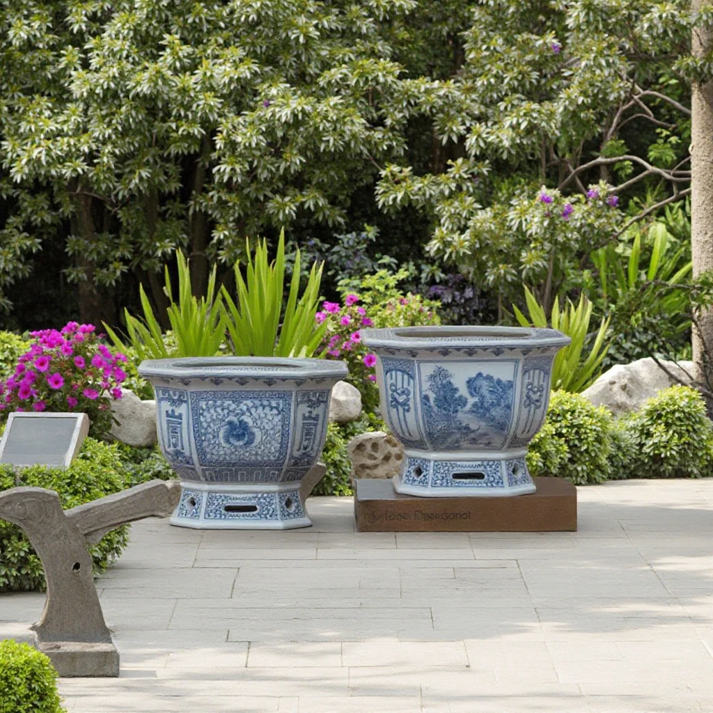 Large Ceramic Flower Pot Home Decor Living Room Vase Pots Wholesale Flower Pot Planters for Interior Design