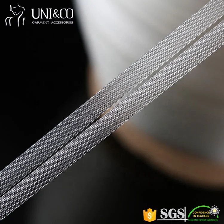 Wholesale High Quality Bra Clear Tape TPU Mobilon Elastic Tape Garments Accessories TPU Elastic Tape