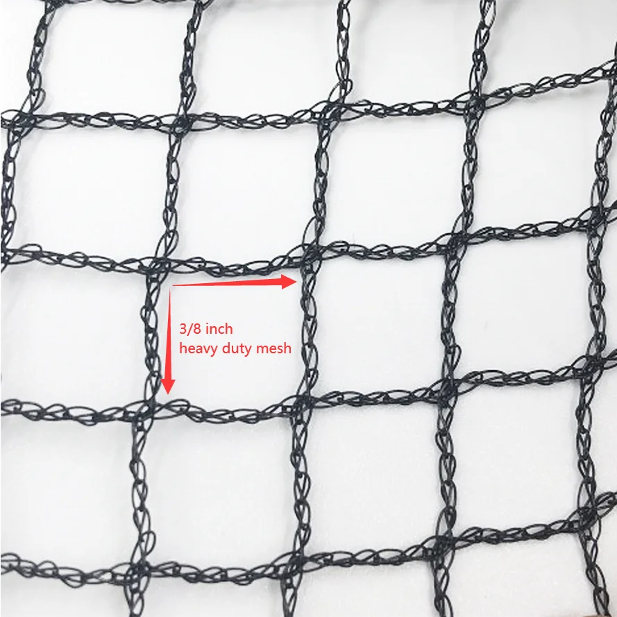 hot selling heavy duty knotless black anti bird netting vineyard plastic net agricultural cover net