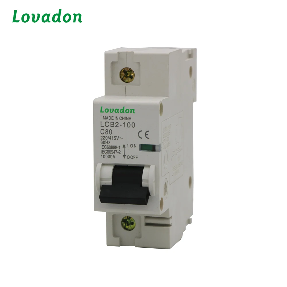 1 полюс 10A 20A автоматический выключатель MCB миниатюрный выключатель цена