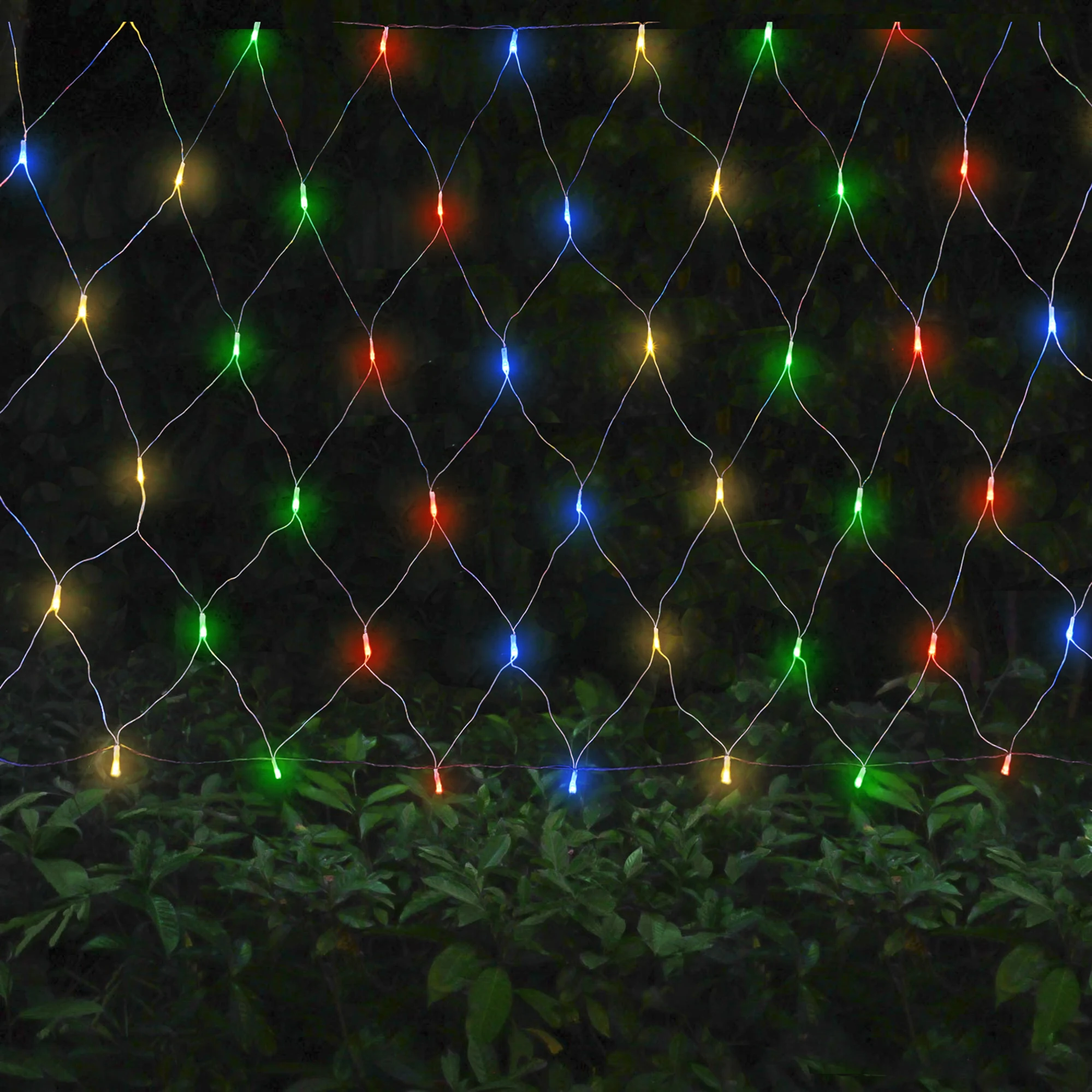 Net Mesh Fairy String Light 2x2M 3x2M 6x4M LED Waterproof Decoration Window Curtain Wedding Party Decorative Led Wall Lighting