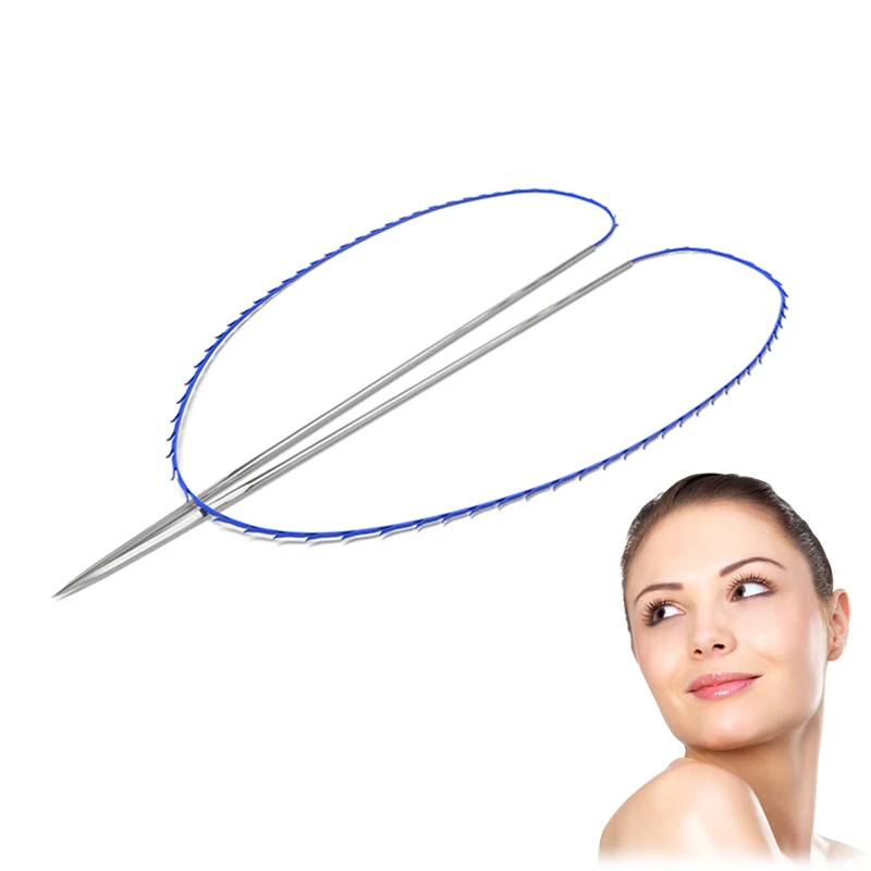 Купить 26 г 29 г 25 мм двойную одноразовую винтовую резьбу twin hilos pdo thread для лифтинга лица