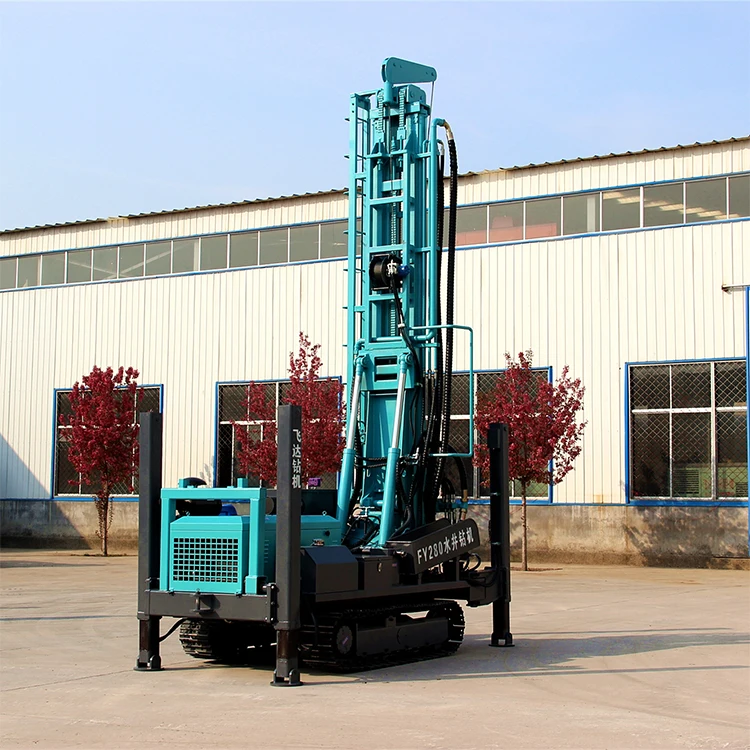 Down-The-Hole Tractor Mounted Well Drilling Rigs 200M Depth Water Digger Machine