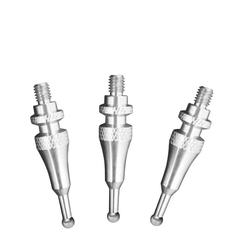 Custom M4 Cemented Carbide High Sensitivity 3d Edge Finde Probe Edge Finde Tungsten Steel Ball Measuring Needle