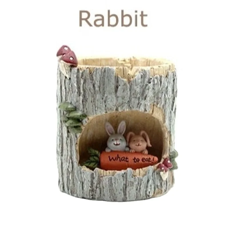 Creative Resin Tree House Succulent Plant Pot Christmas Gifting