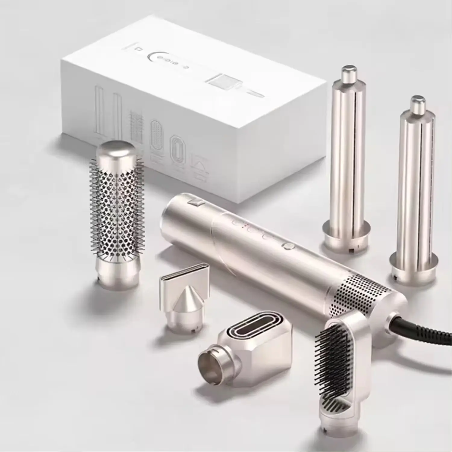 Airflow Styler FlexStyle Air Styling Drying Straightening Set Hair straightener Brush Hair Curler and Hair dryer Foldable