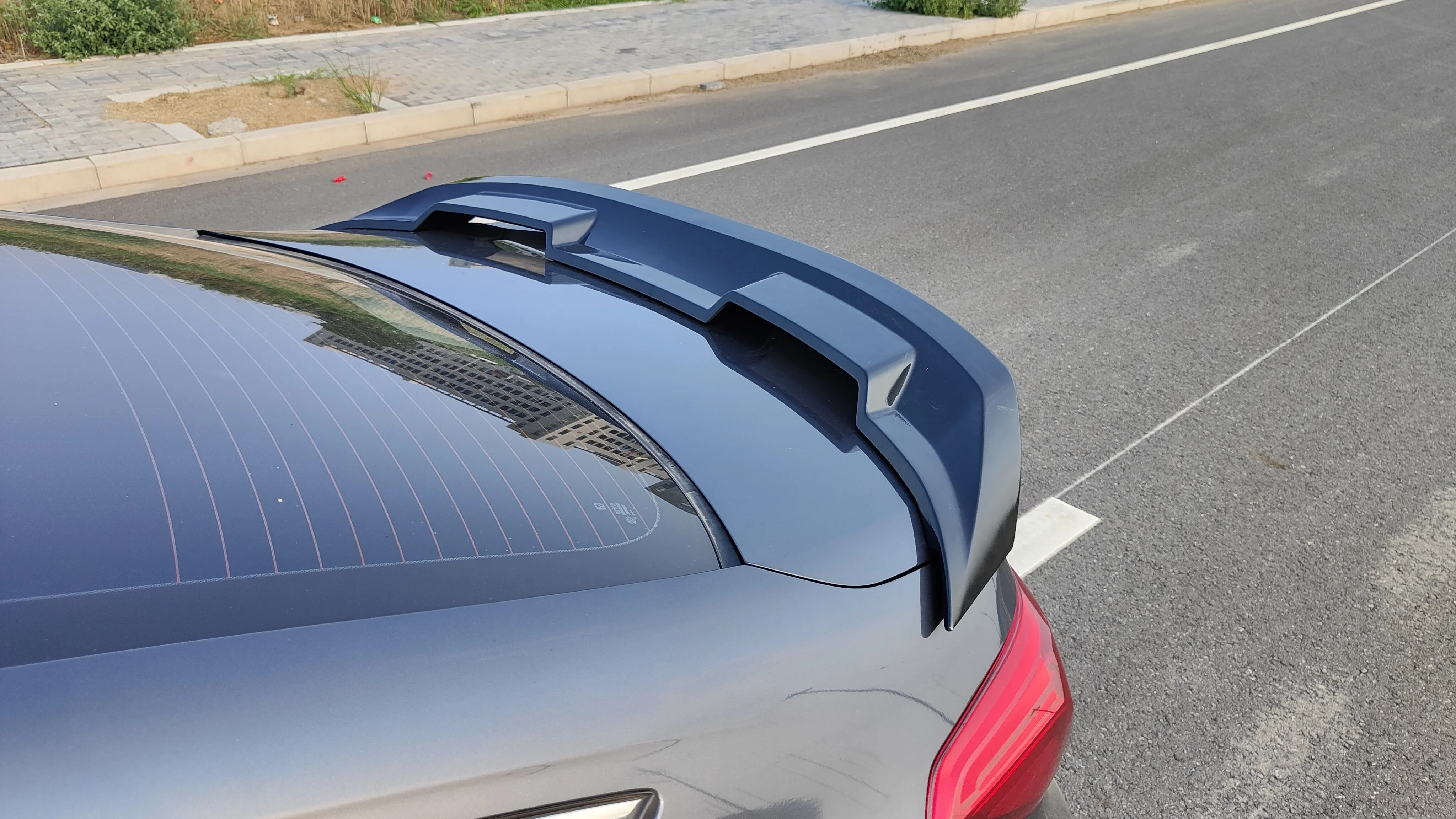 Manufacture ABS Customized Color New Rear Spoiler GT Style For Honda Civic 11th Gen 4-Sections Car Rear Spoiler 2021 2022